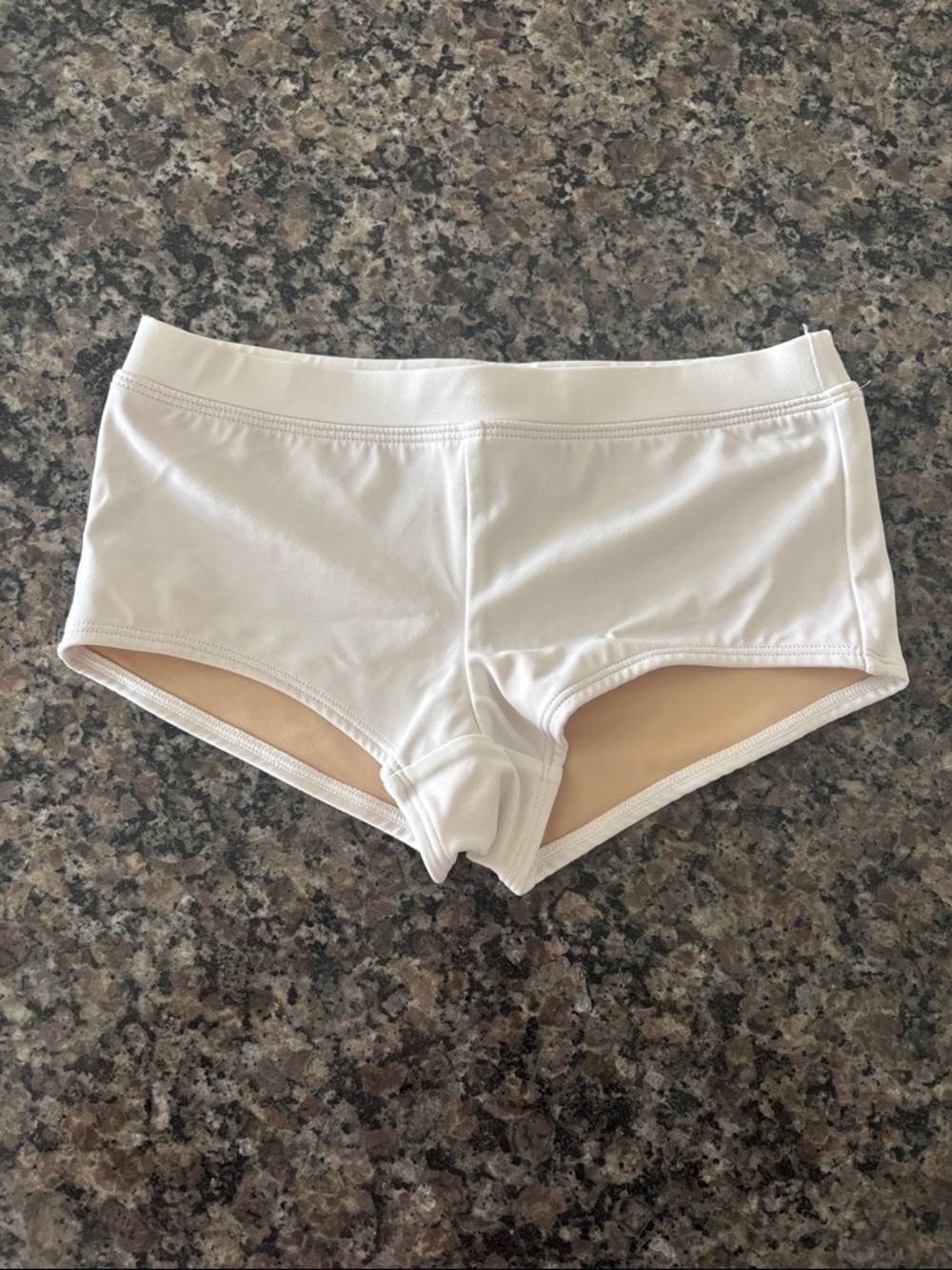 Women’s J.crew White Boyshorts - Soft Stretchy swim shorts